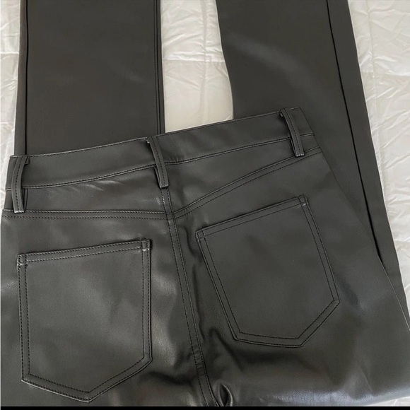 Ann Taylor Faux Leather Pant - Picture 4 of 5